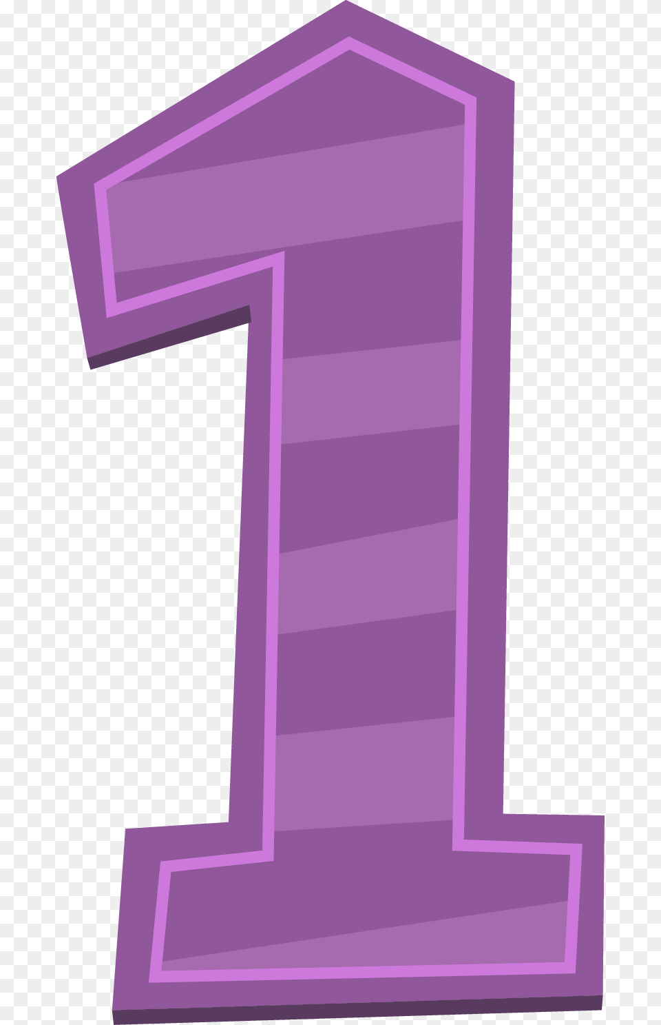 Pencils Books And Dirty Looks Purple Number 1 Symbol, Text, Mailbox Free Transparent Png
