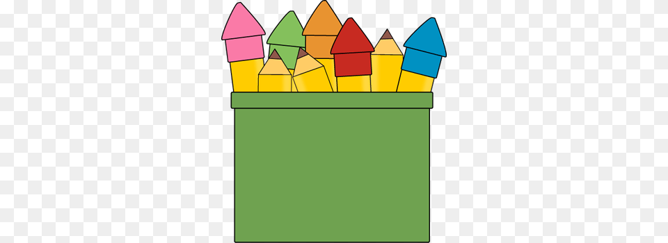 Pencils In A Pencil Holder Clip Art Png Image