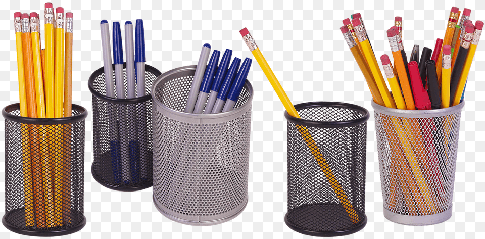 Pencils Pens Office School Business Education Paint Brush, Pencil Free Png Download