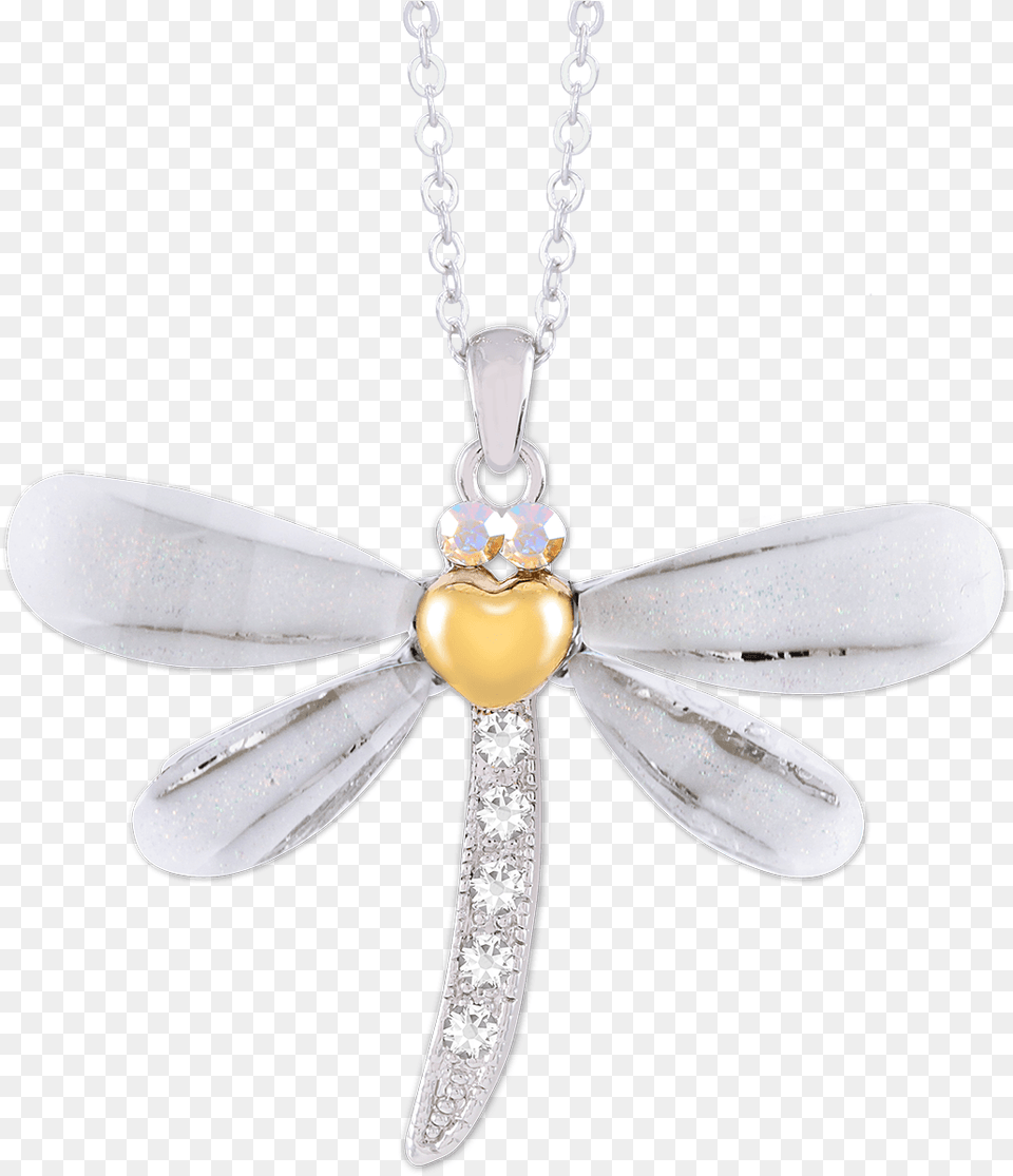 Pendant Classic Dragonfly White Locket, Accessories, Jewelry, Appliance, Ceiling Fan Png Image