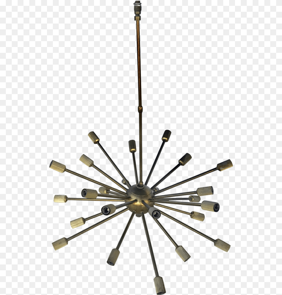 Pendant Light Fixture Sputnik Light Black, Chandelier, Lamp, Machine, Wheel Free Png Download