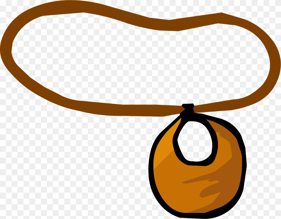 Pendant Necklace Clothing Icon Id 182 Club Penguin Necklace, Food, Nut, Plant, Produce Png Image