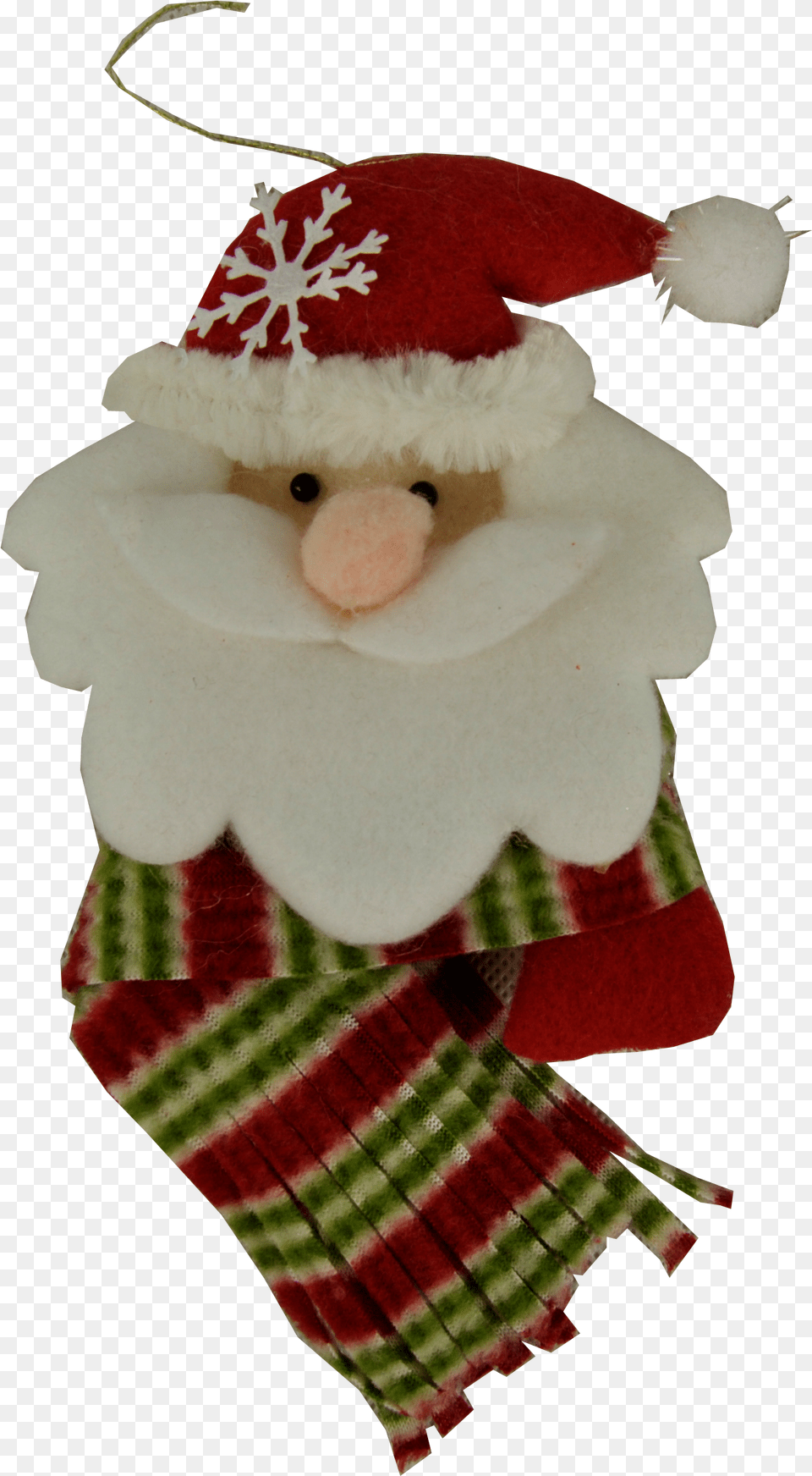 Pendente Papai Noel Cachecol 2 Sort 13cm Import, Plush, Toy, Elf, Applique Free Transparent Png