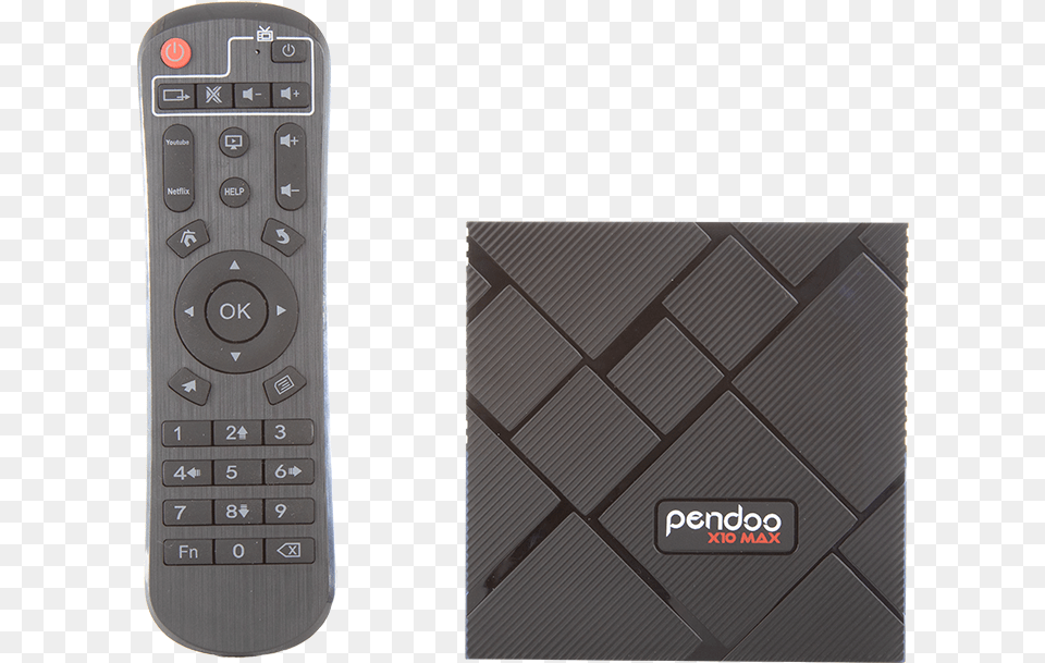 Pendoo X10 Max Android Tv Feature Phone, Electronics, Remote Control Free Png Download