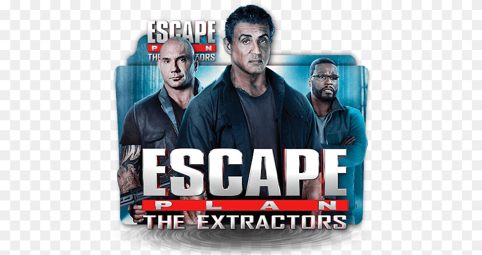 Pendrive Movies Home Escape Plan The Extractors Icon, Adult, Advertisement, Male, Man Free Png Download