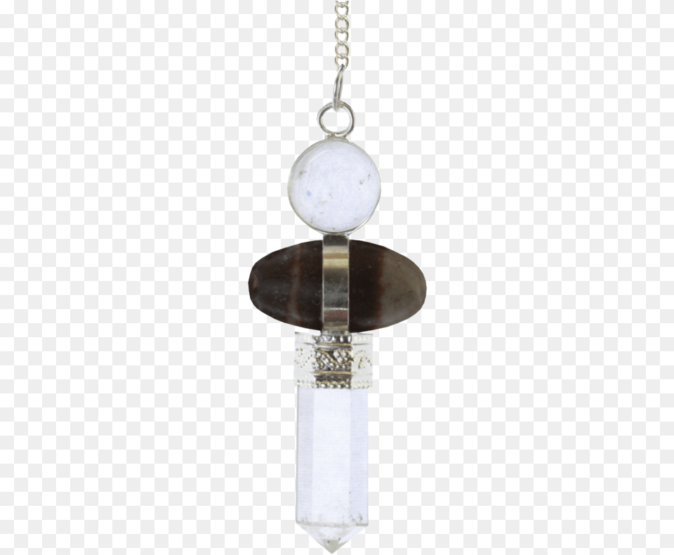 Pendulo Shiva Lingam Punta Bola Cuarzo Cristal 55 Chain, Accessories, Blade, Dagger, Knife Free Transparent Png