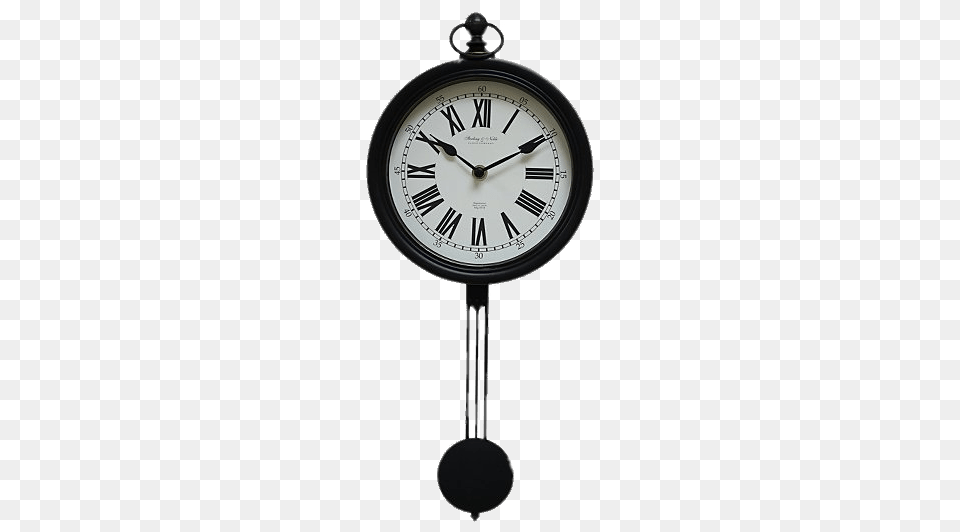 Pendulum Wall Clock, Analog Clock Png Image