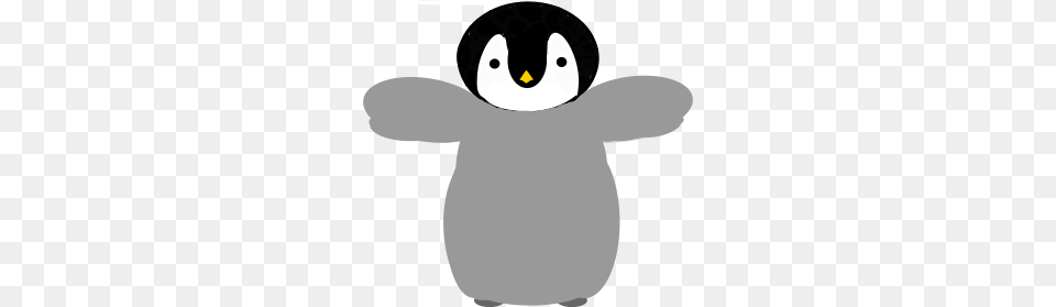 Penguin, Animal, Bird, Baby, Person Png Image