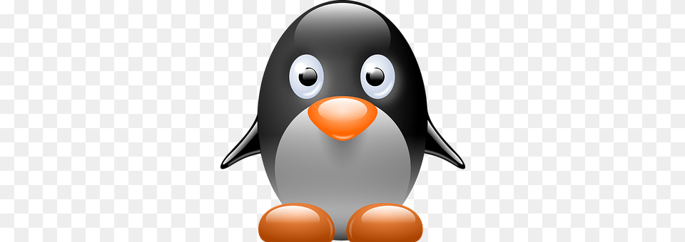 Penguin Disk, Animal, Bird Free Png Download
