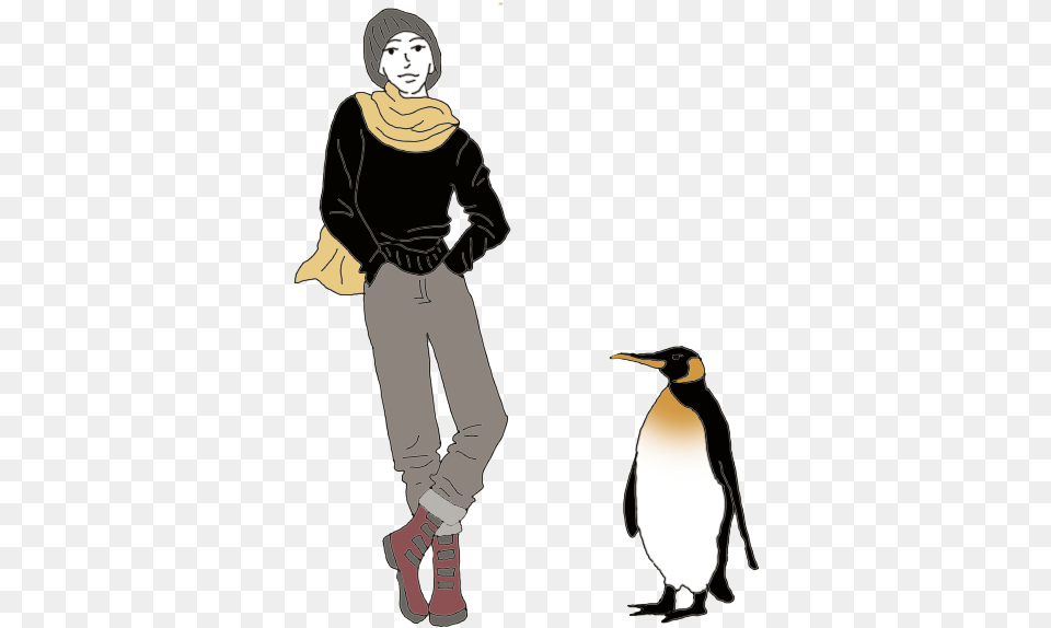 Penguin, Animal, Bird, Person, Face Free Transparent Png