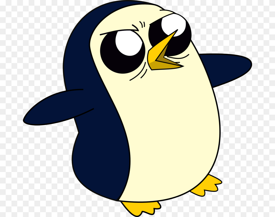 Penguin Angry Gunter Adventure Time, Animal, Bird, King Penguin Free Png