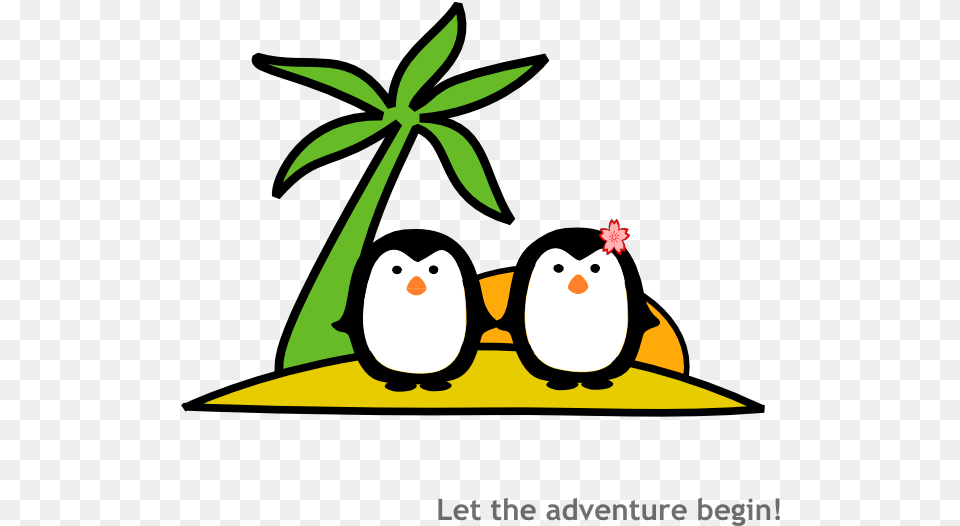 Penguin At Beach Clipart, Meal, Dish, Food, Sea Life Free Png