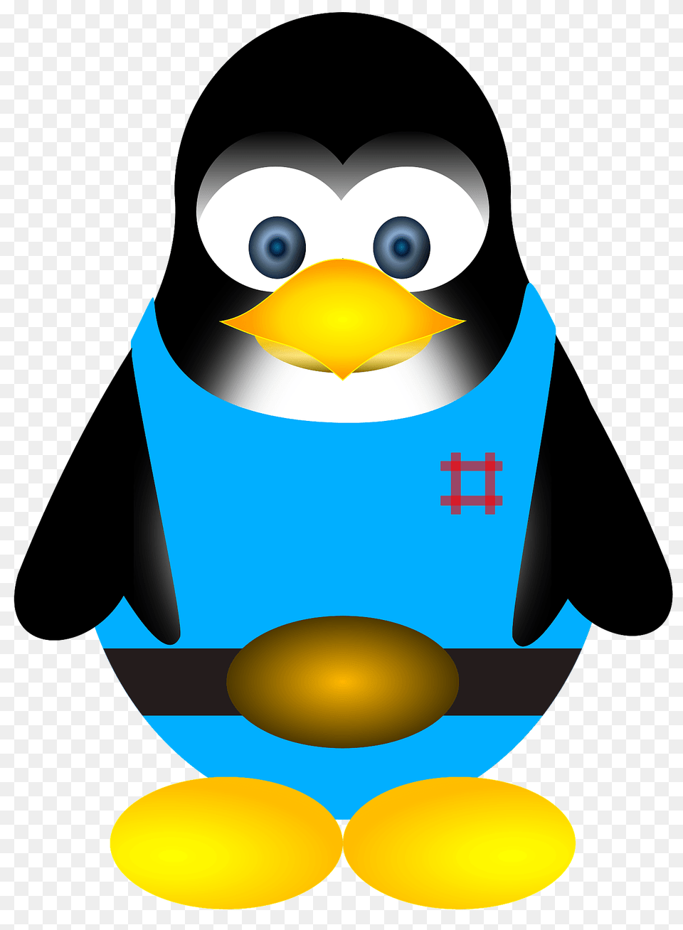 Penguin Athlete Clipart, Animal, Bird, Nature, Outdoors Free Png Download