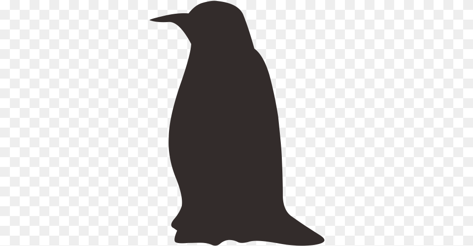 Penguin Bird Black And White Silhouette Wallpaper Penguin Silhouette, Adult, Wedding, Person, Female Free Transparent Png