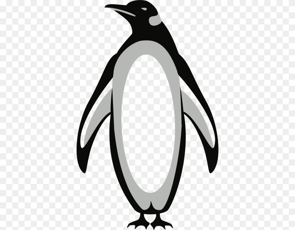 Penguin Black And White Drawing Razorbills Monochrome, Animal, Bird, Kangaroo, Mammal Free Transparent Png