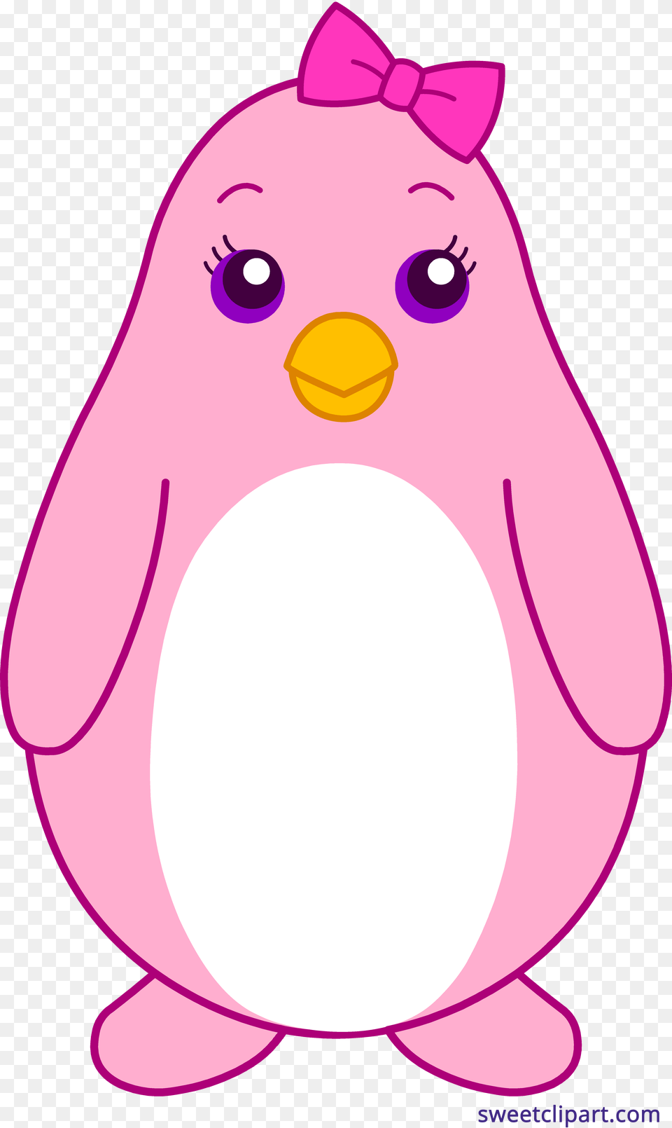 Penguin Bow Pink Clipart, Ammunition, Grenade, Weapon, Animal Free Png