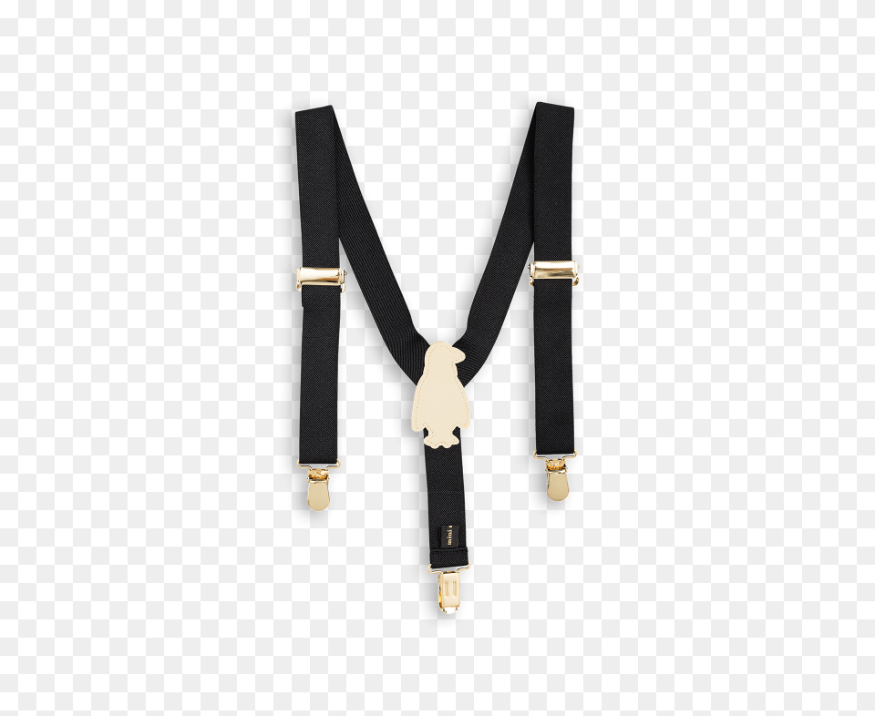 Penguin Braces Black, Accessories, Clothing, Suspenders, Sword Png