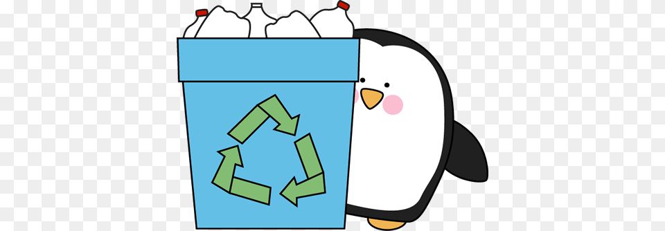 Penguin Classroom Job Clip Art Clip Art, Recycling Symbol, Symbol, Device, Grass Free Png