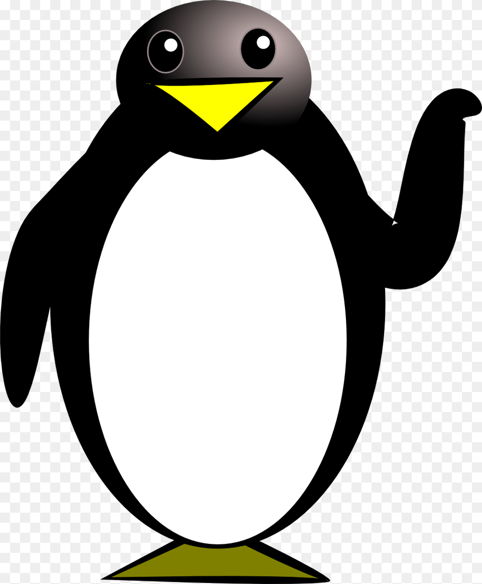 Penguin Clip Art Black And White, Animal, Bird, King Penguin, Kangaroo Free Png Download