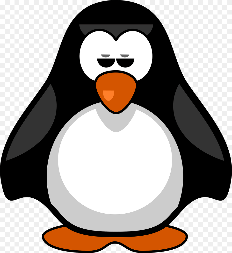Penguin Clipart, Animal, Bird, Face, Head Png Image