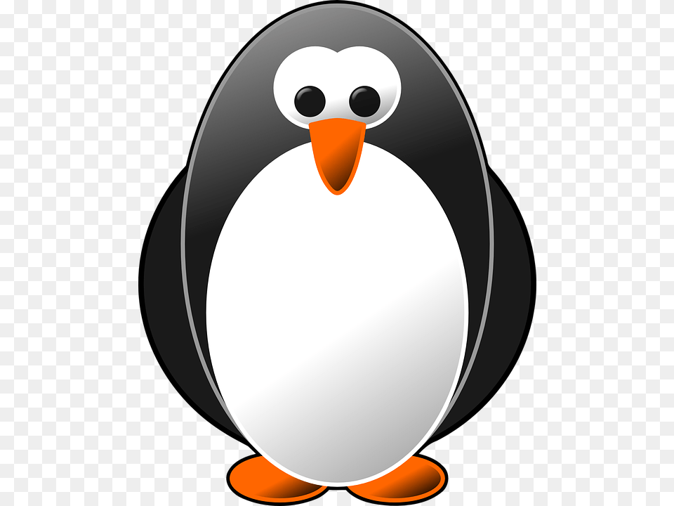 Penguin Clipart Black And White Vector Penguin Clipart, Animal, Bird Free Png