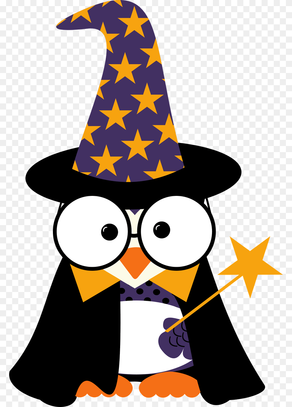 Penguin Clipart Halloween Download Buhos Animados De Halloween, Clothing, Hat Png