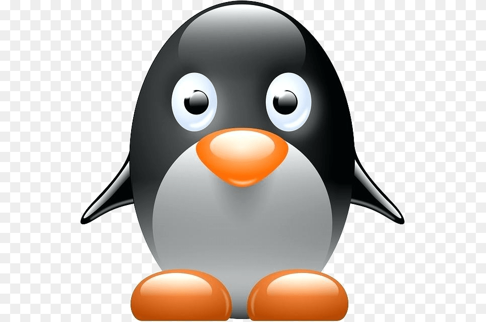 Penguin Clipart Little Cartoon Clip Art Christmas Animated Animals For Kids, Animal, Bird, Disk Free Png Download