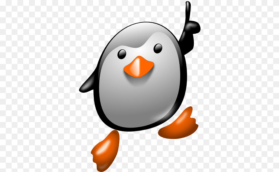 Penguin Clipart One, Animal, Beak, Bird Free Transparent Png