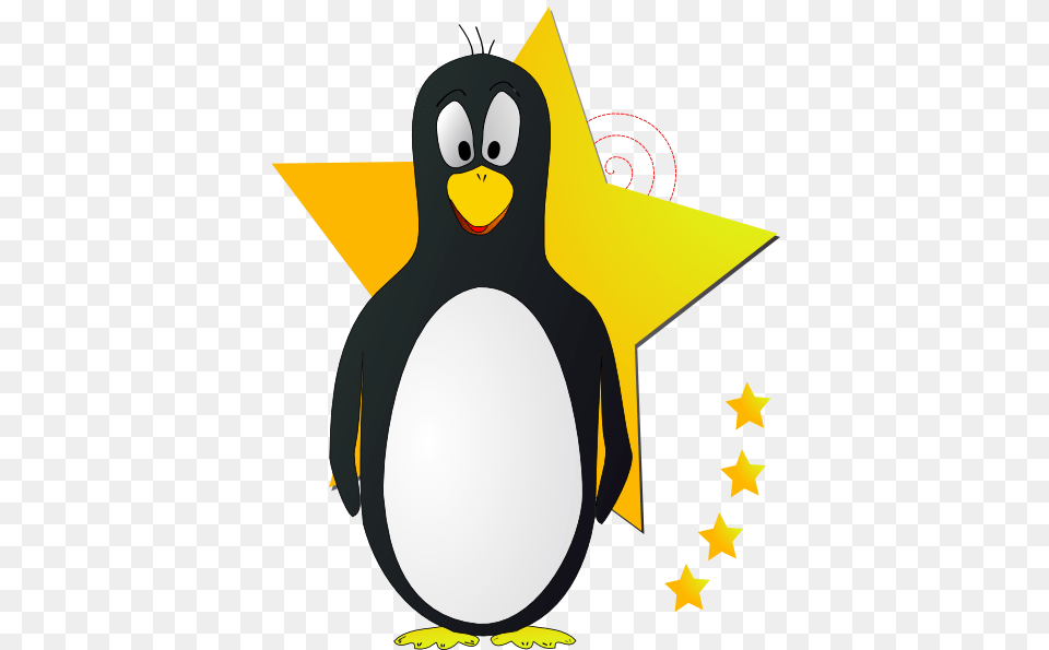 Penguin Clipart Star Penguin Clip Art, Animal, Bird Free Png