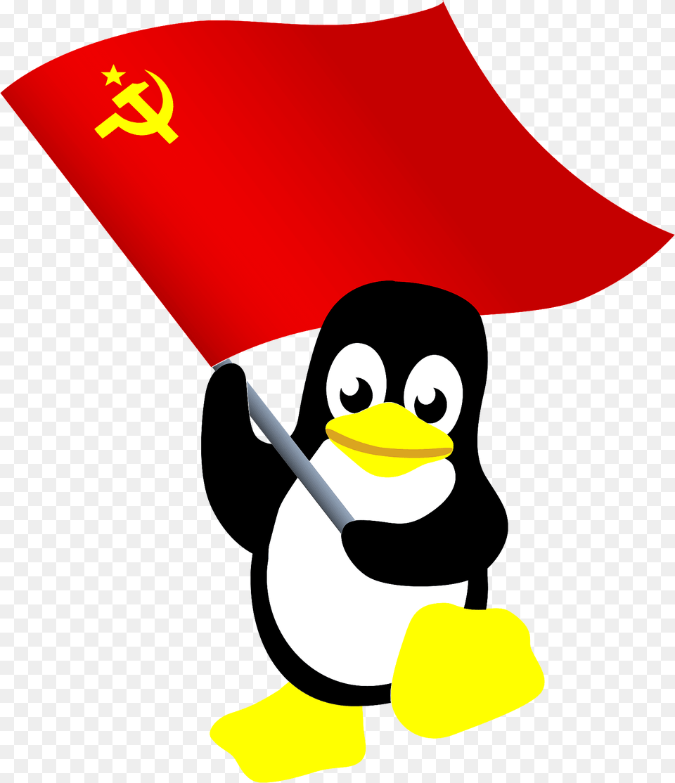 Penguin Communist Clipart, People, Person, Animal, Bird Free Transparent Png