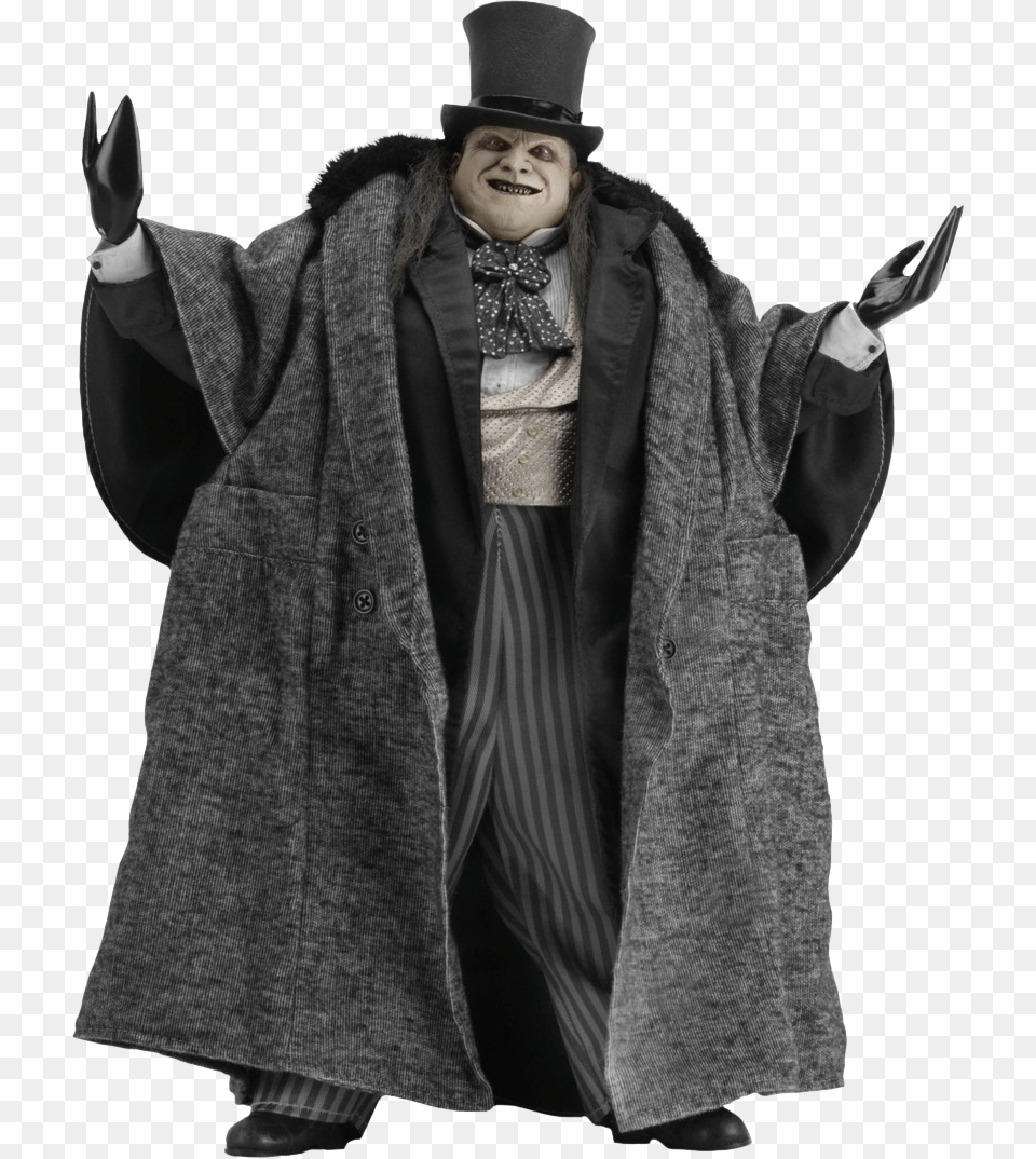 Penguin Danny De Vito, Clothing, Coat, Fashion, Cloak Free Png