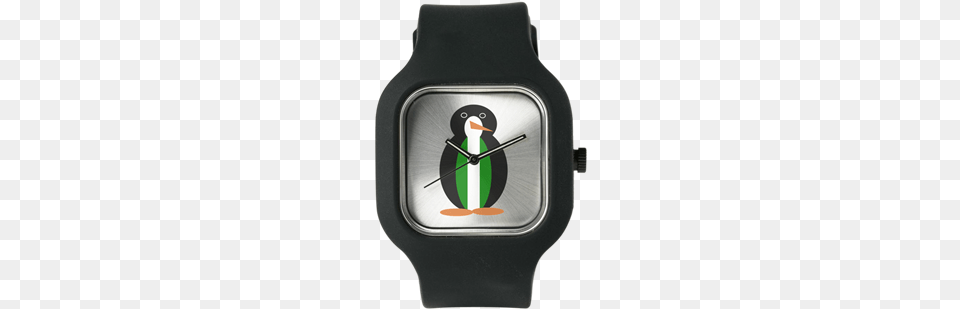 Penguin Flag Nigeria Watch Emperor Penguin, Arm, Body Part, Person, Wristwatch Free Transparent Png