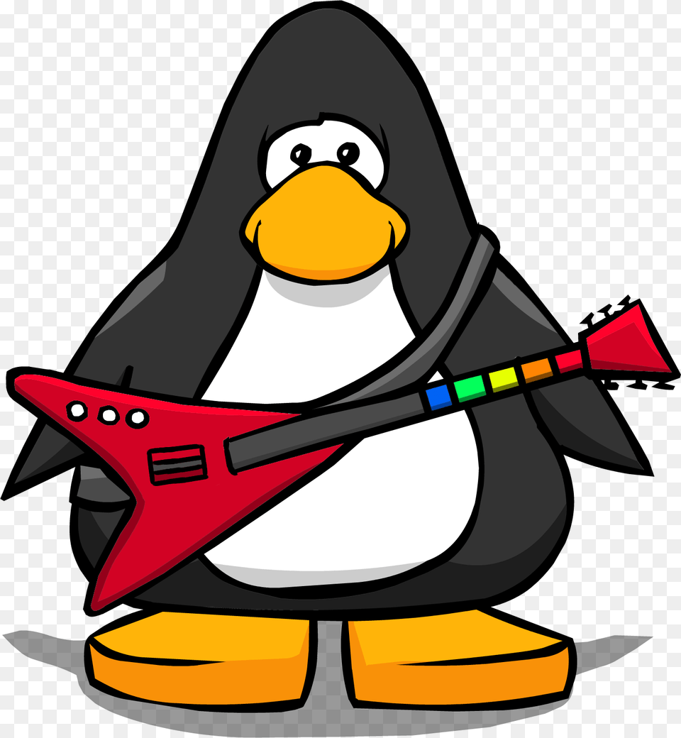 Penguin Hero Guitar, Nature, Outdoors, Snow, Snowman Png Image