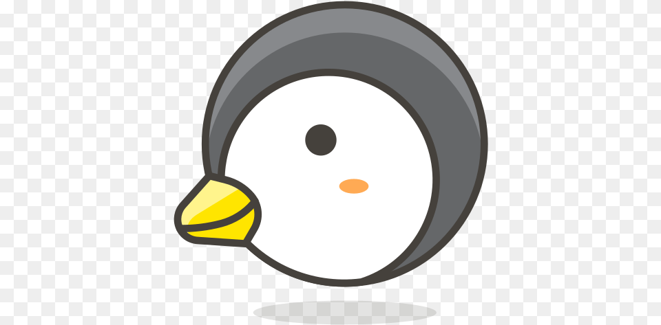 Penguin Icon Of 780 Vector Emoji Penguin Circle Icon, Animal, Beak, Bird, Disk Free Transparent Png