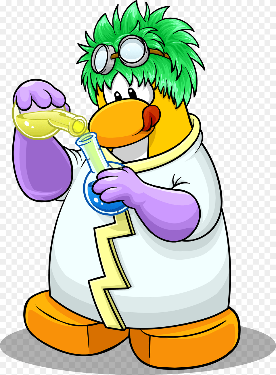 Penguin Scientist Clip Art, Cartoon, Book, Comics, Publication Free Transparent Png