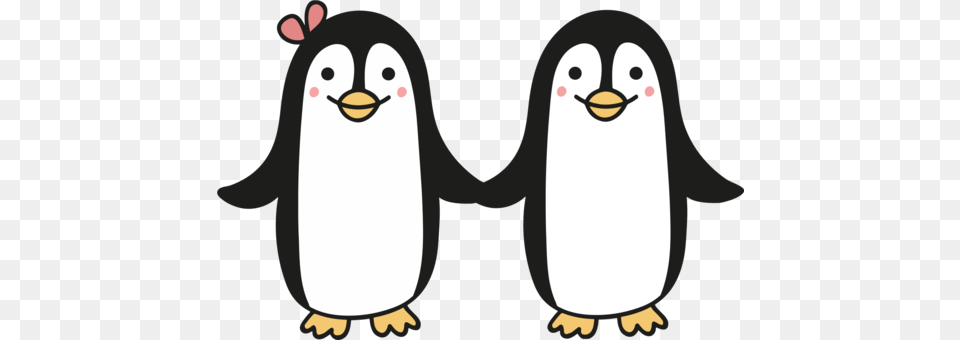 Penguin T Shirt Drawing Cuteness Love Fondos De Pantallas Para Parejas De Pinguinos, Animal, Bird, Bear, Mammal Free Png