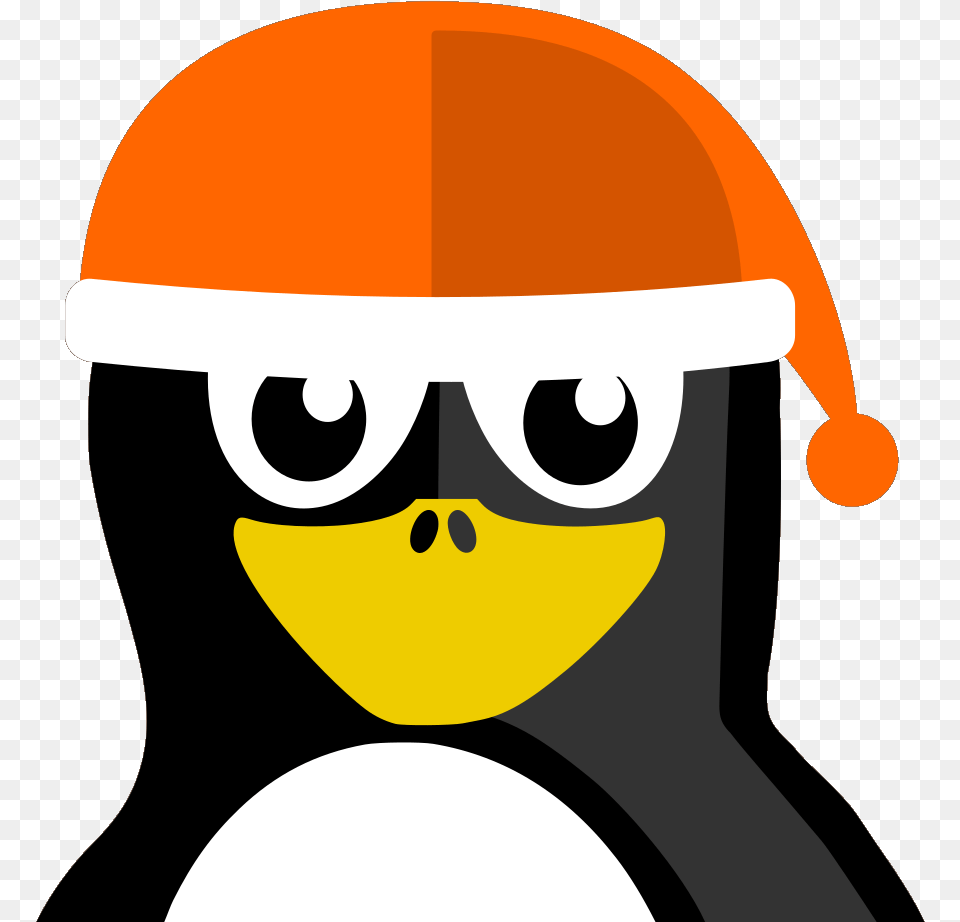 Penguin Wearing Winter Hat Svg Clip Art For Web Penguin With Crown Clipart, Clothing, Hardhat, Helmet Free Png