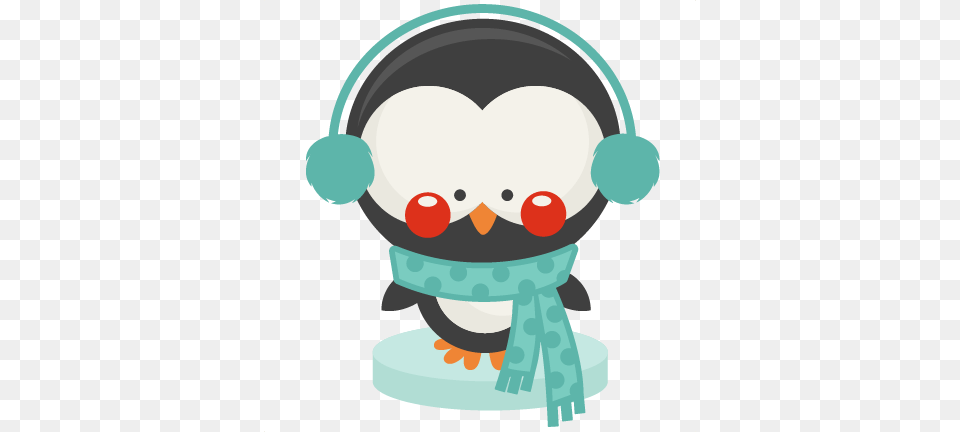 Penguin Winter Scrapbook Cute Clipart, Nature, Outdoors, Snow, Snowman Free Transparent Png