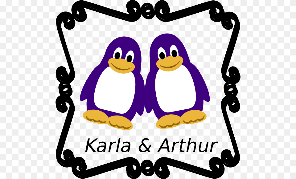 Penguin With Names Clip Art, Animal, Bird, Device, Grass Free Transparent Png