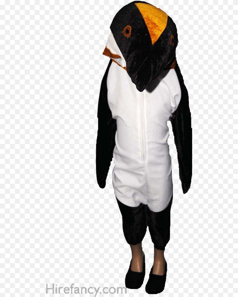 Penguintitle Penguin Adlie Penguin, Clothing, Coat, Person, Footwear Free Png