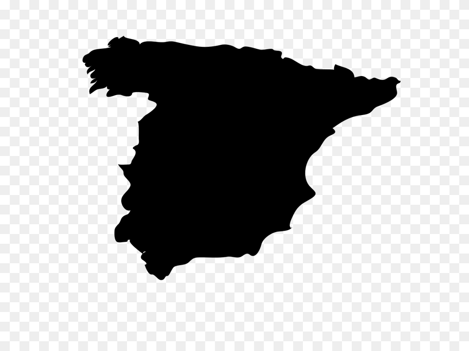 Peninsular Spain, Gray Png