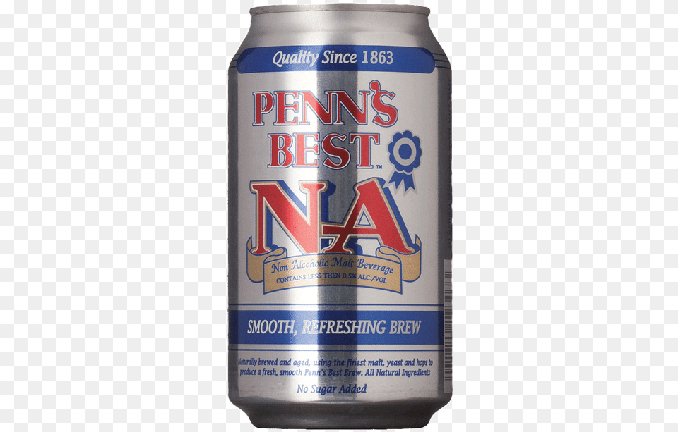 Penn S Best Non Alcoholic Beer Caffeinated Drink, Alcohol, Beverage, Lager, Tin Png Image