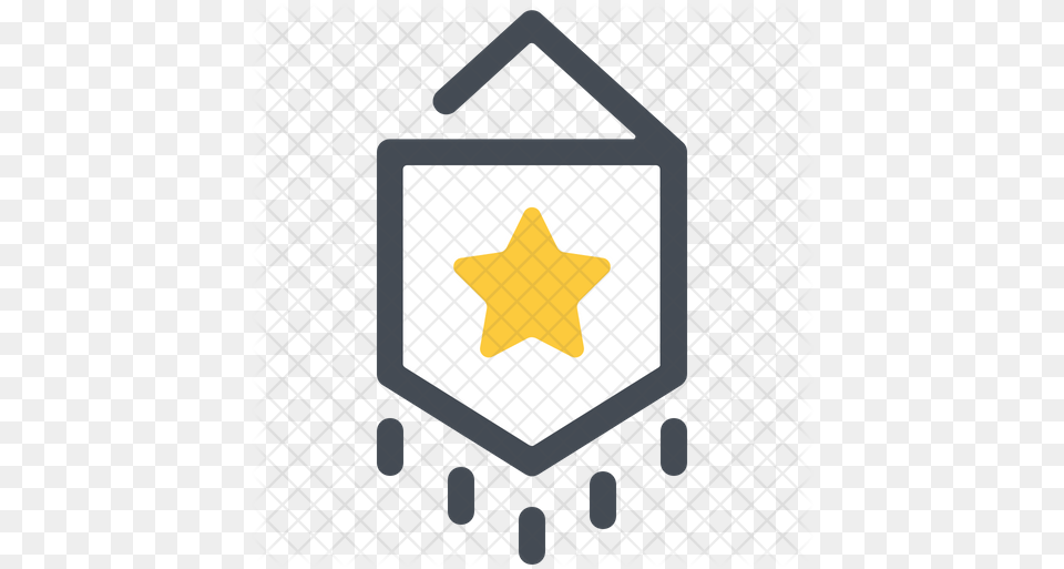 Pennant Icon Achievements Icon, Symbol Free Png Download