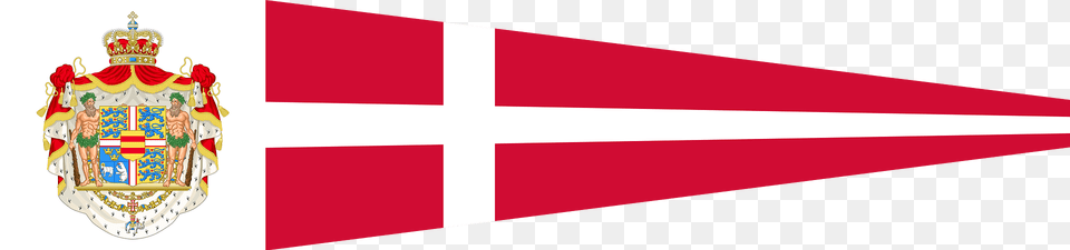 Pennant Of Denmark Clipart, Logo, Badge, Symbol, Person Free Png