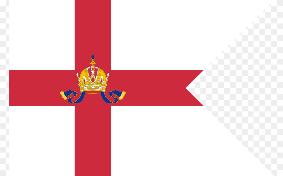 Pennant Of The Commodore Of The Imperial And Royal Yacht, Accessories, Jewelry, Logo Png Image