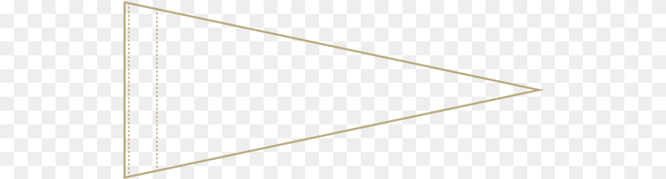 Pennant Sketch Triangle Png Image