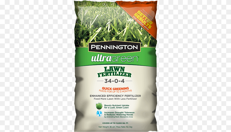 Pennington Ultragreen Weed And Feed, Advertisement, Poster, Herbal, Herbs Free Png