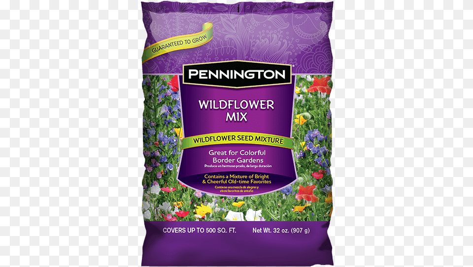 Pennington Wildflower Mix, Advertisement, Herbal, Herbs, Plant Png Image