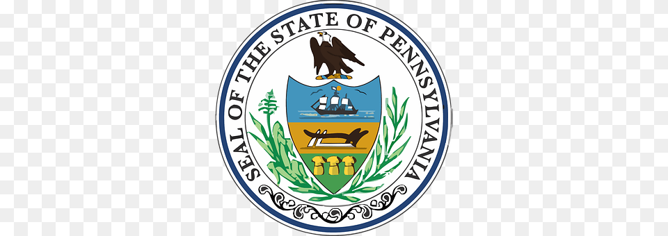 Pennsylvania Emblem, Logo, Symbol, Badge Free Transparent Png