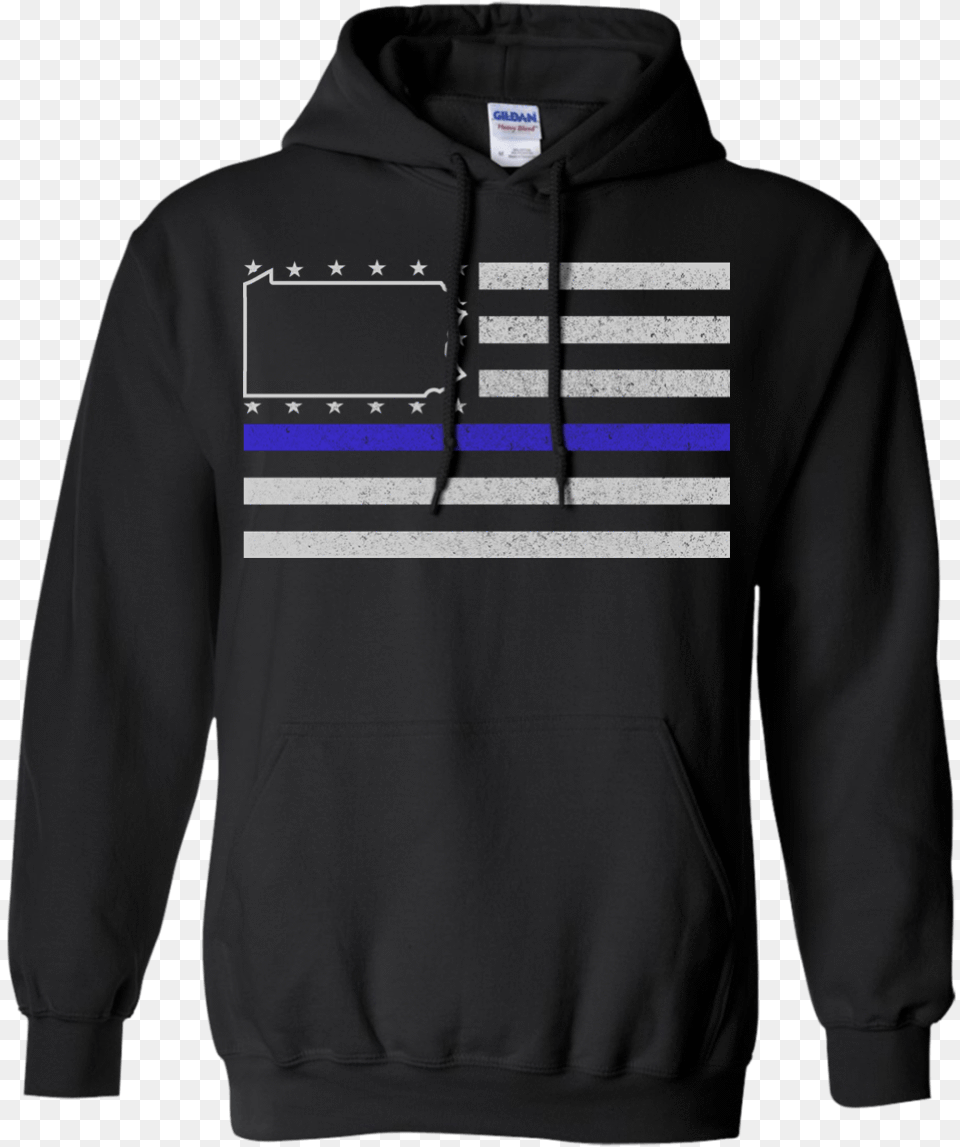 Pennsylvania Thin Blue Line Police State T Shirt Amp 13 Reasons Why Tee Shirt, Clothing, Hoodie, Knitwear, Sweater Free Transparent Png